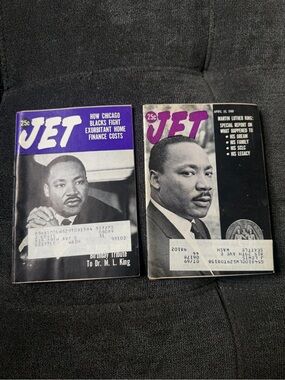 Vintage JET magazine, Martin Luther king